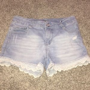 kids jean shorts
